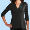 ® Ladies UV Choice Pique Henley Thumbnail